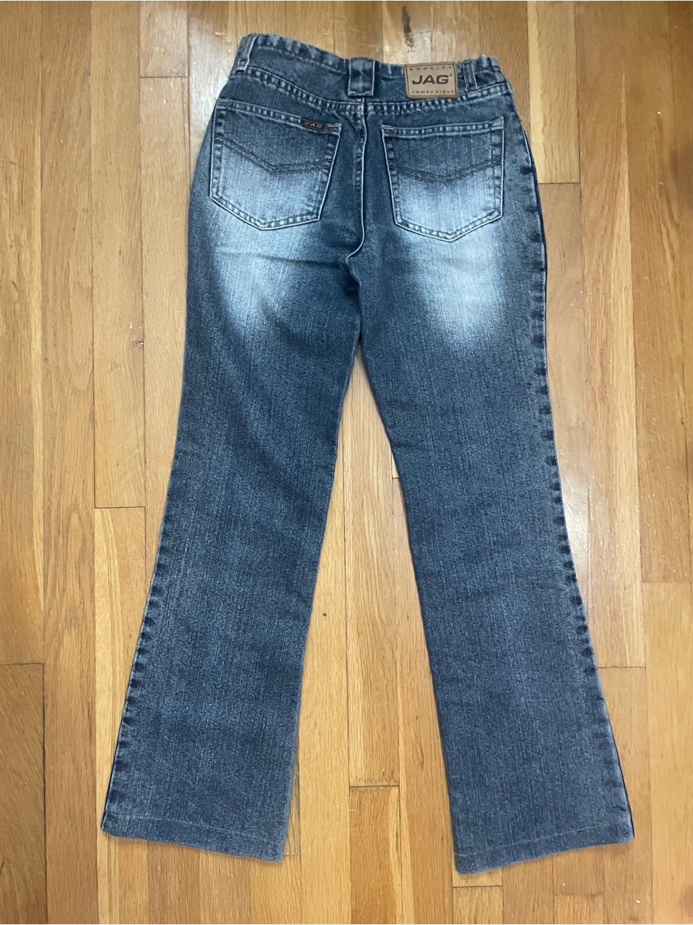 Vintage Bootcut Flare JAG Women's Jeans - Casual Mid Wash Denim - Picture 3 of 8